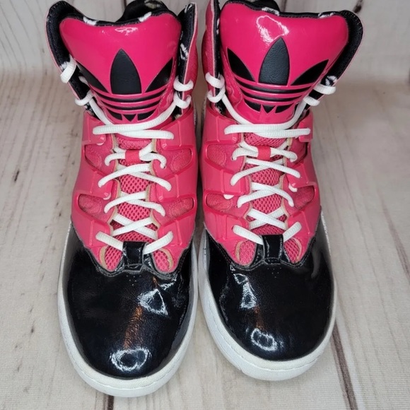 Adidas GLC Pink Good Luck Charm Black G65786 Sneakers 2012 - Women's Size 11 - Picture 7 of 11